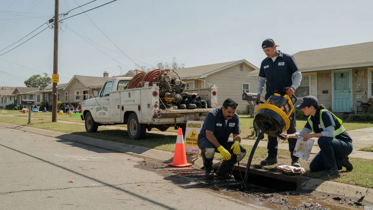 Drain Cleaning in Woodville, TX near me